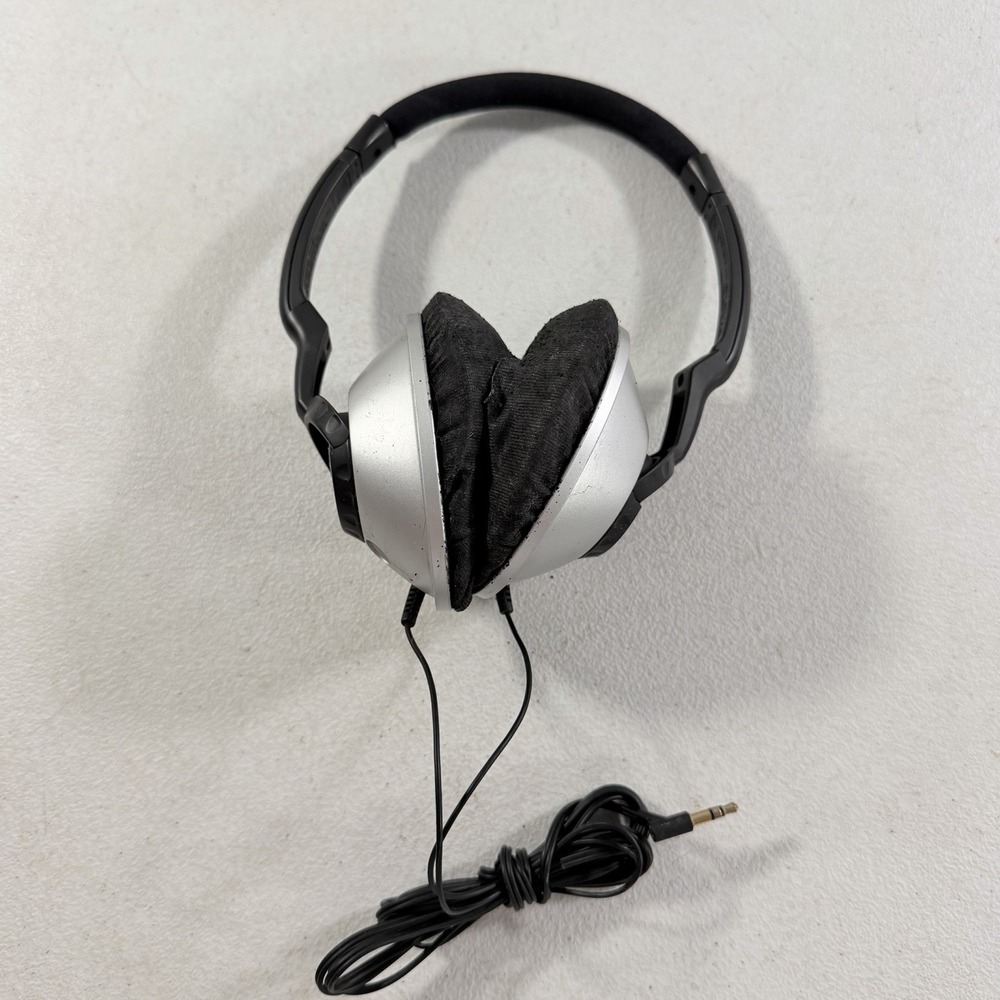 Bose TP-1A TriPort Around-Ear Headphones Silver/Black WORKING NEEDS NEW EAR PADS